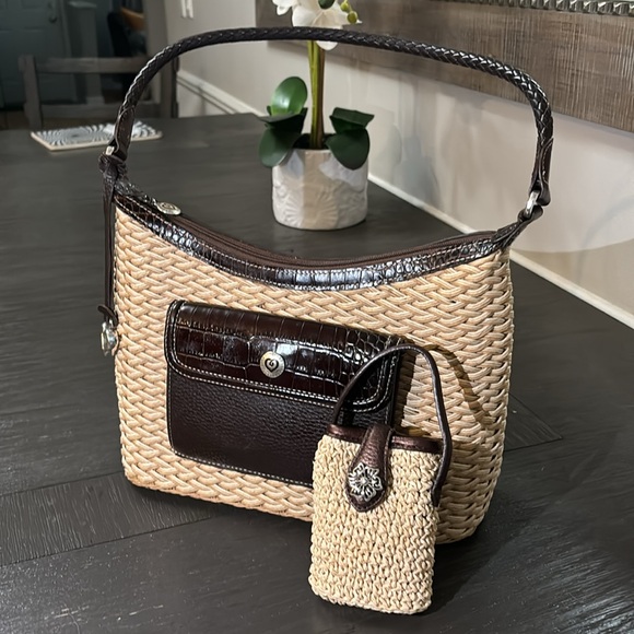 Brighton Natural Woven Straw Bag - Picture 6 of 6